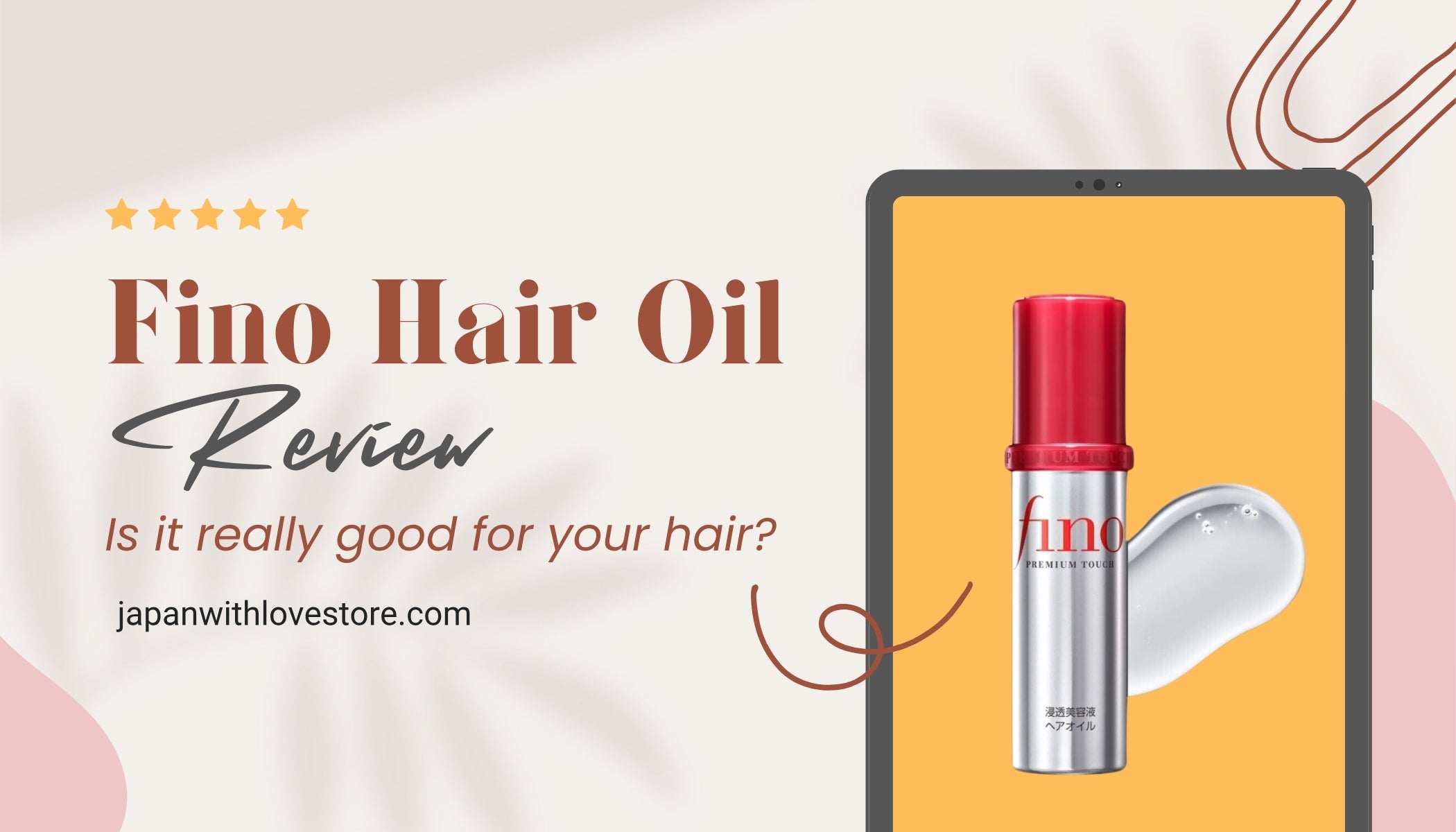 fino hair oil reivew