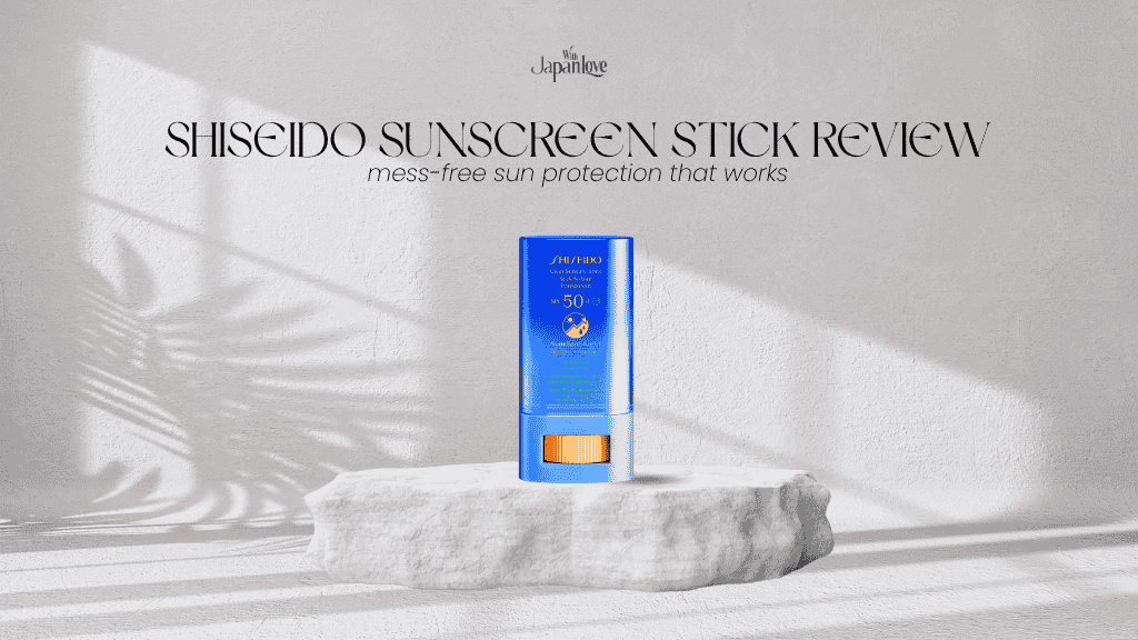 shiseido sunscreen stick review