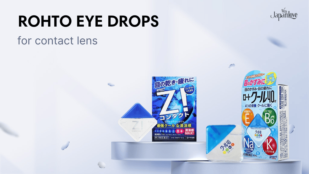 Rohto eye drops for contact lens