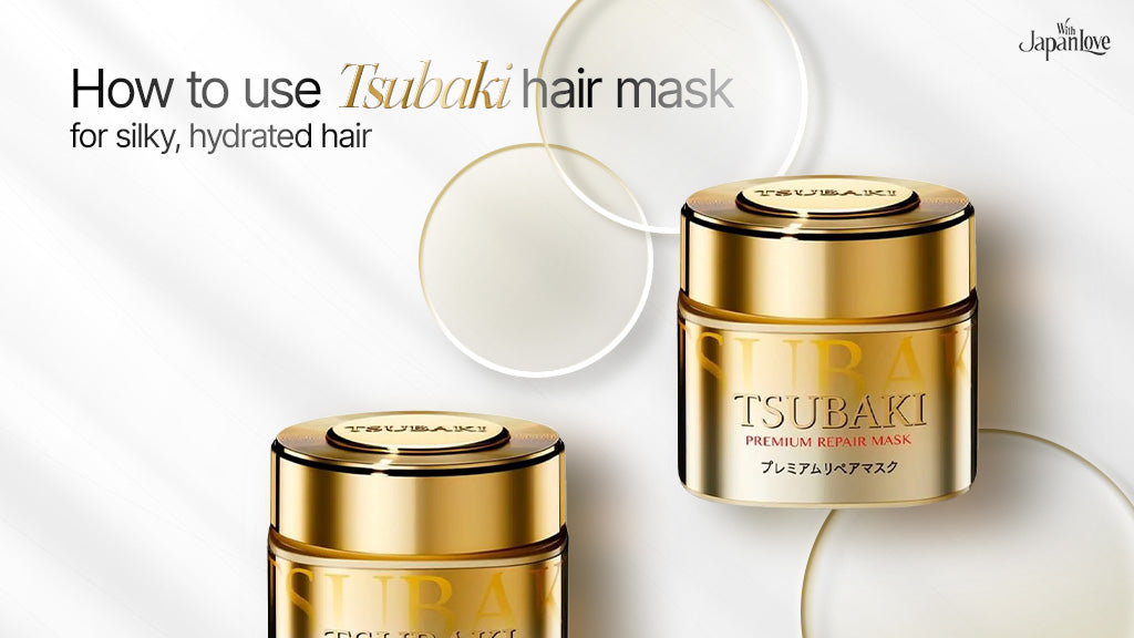 how to use tsubaki hair mask