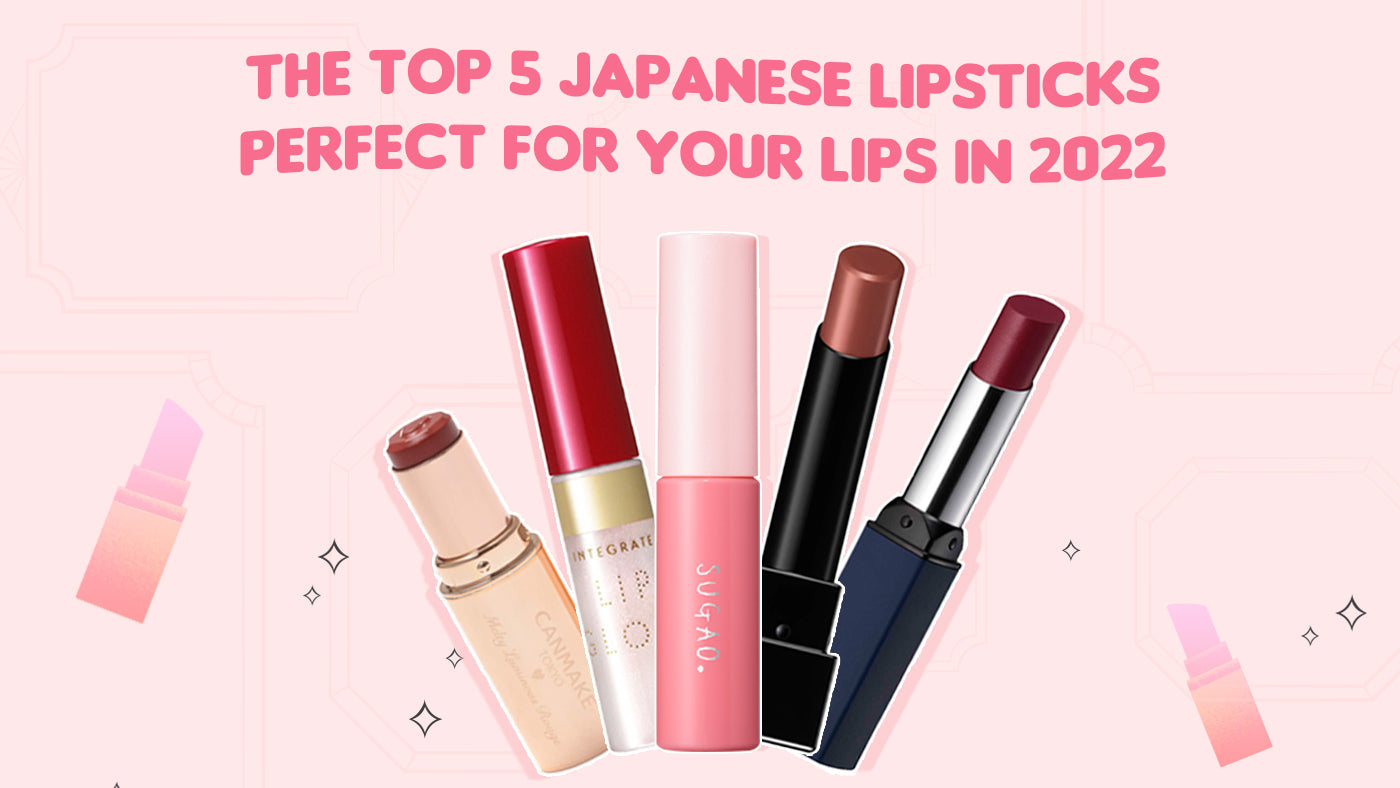The Top 5 Japanese Lipsticks Perfect For Your Lips In 2022
