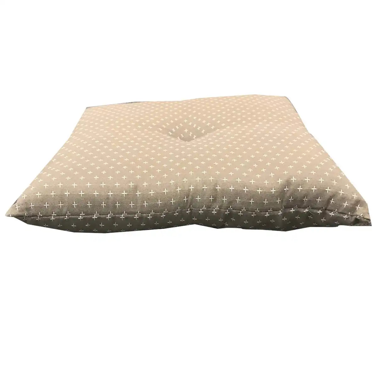 Ikehiko Corporation Zabuton Made In Japan Plain Harmony Beige 55X59Cm
