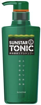 Sunstar Tonic Scalp Clear Shampoo Pumpe 520ml für Männer