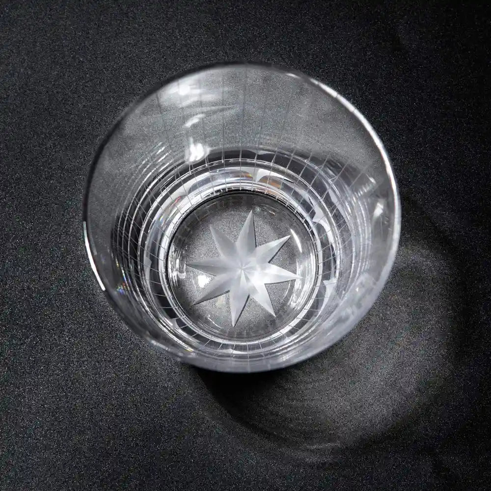 Taburō Koubou Edo Kiriko Tachistripe Old Glass Japan Tb0036-40