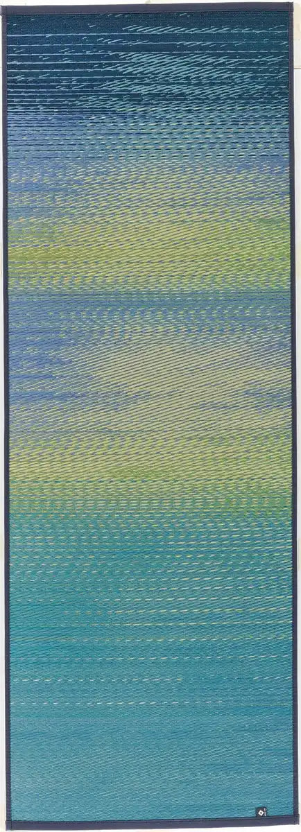 Ikehiko Corporation Rush Tatami Yoga Mat Japan Sky Sea Blue 66X185Cm #8243850