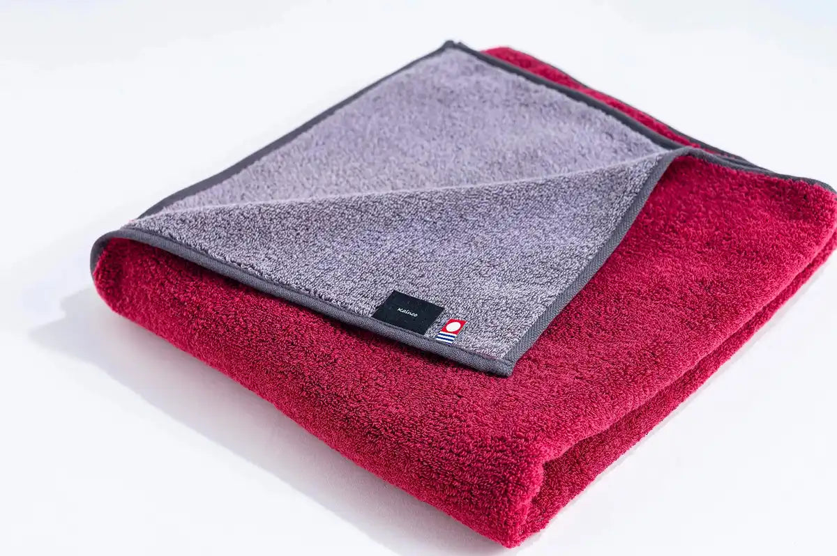 Imabari Hand Towel 5-Color Set 34X35Cm Japan | Reversible Quality Plain Towel For Kitchen Yoga Gym Bathing Spa