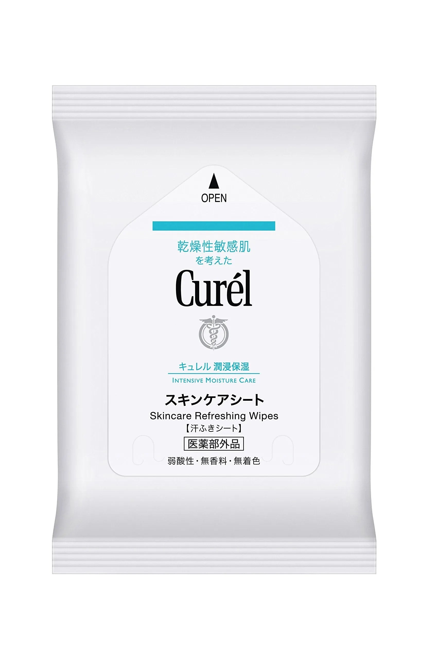 Kao Curel Skin Care Sheets Can Also Be Used For Babies 10 Sheets x 3 - Japanese Skincare Sheets