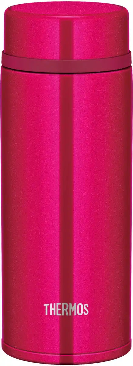Thermos Vacuum Insulated Jnw-350 350ml Portable Mug in Strawberry Red