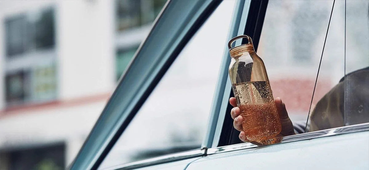 kinto Amber Water Bottle 300ml Made in Japan
