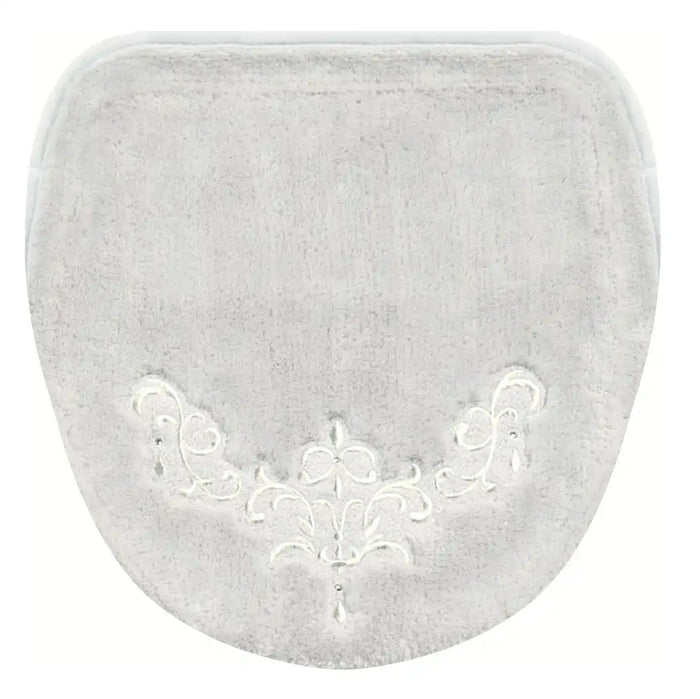 Senko Toilet Lid Cover Silver Gray Japan Rhinestones 17797 - Nynas Shanty Adsorption Sheet Multi-Type