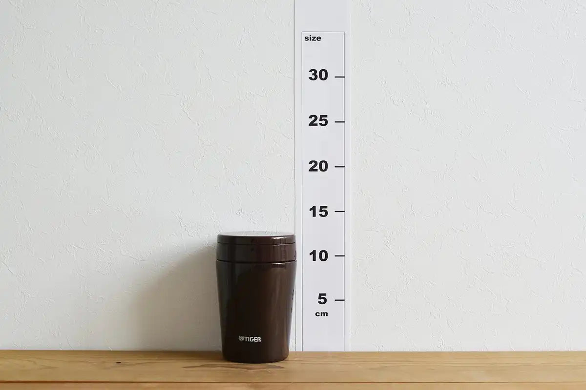 Tiger Thermos Soup Jar 380Ml Chocolate Brown Japan Mcl-A038-Tc