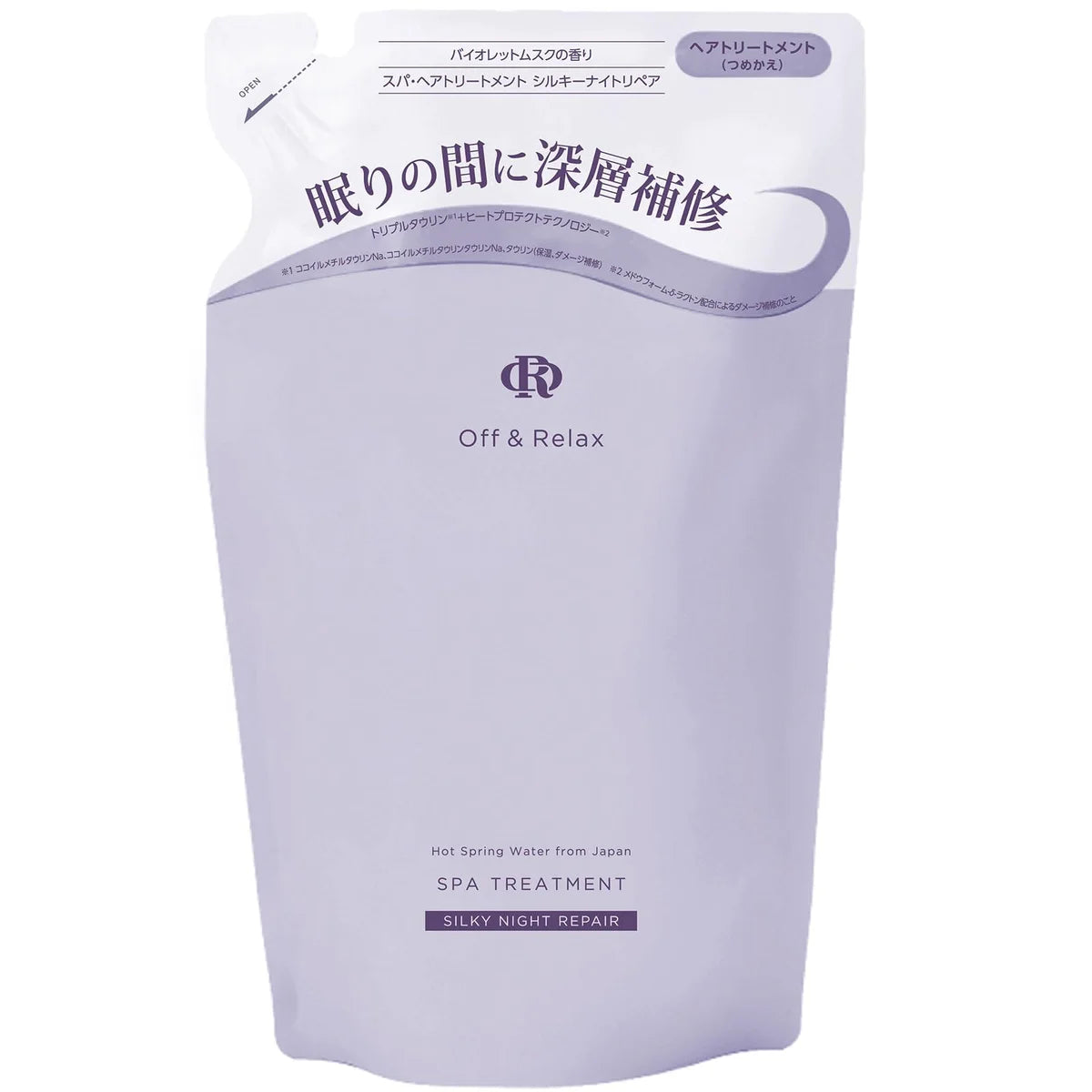 Off&Relax Silky Night Repair Spa Treatment Refill 400ml