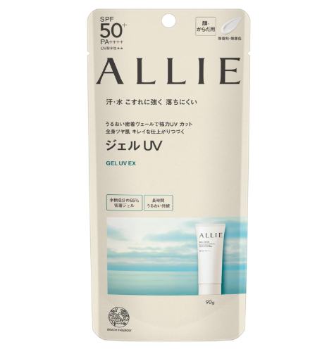 Kanebo Allie Gel Uv Ex SPF50+ 90g - Japanese Sunscreen Products - Japanese Uv Gel