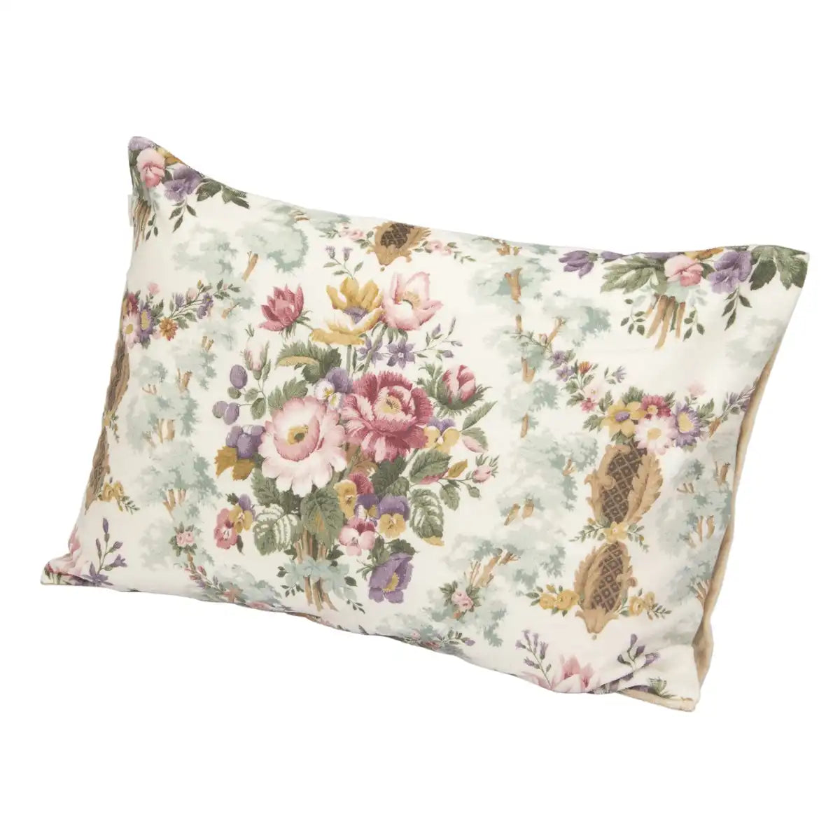 Nishikawa Warm Pillowcase 63X43Cm Washable 100% Cotton Rose Chateau Japan Pj01351695