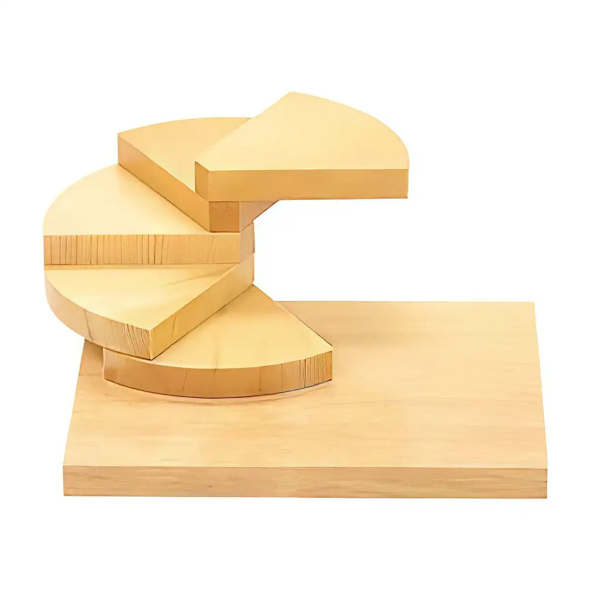 Yamacoh Wooden 5-Tier 3-Dimensional Sushi Serveware