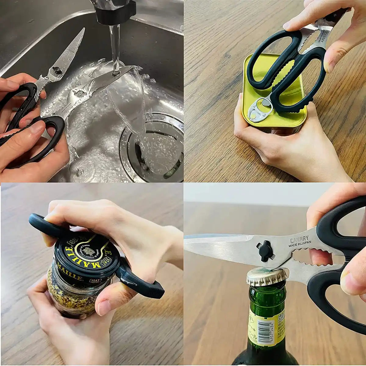 Canary Stainless Steel Take-Apart Kitchen Scissors