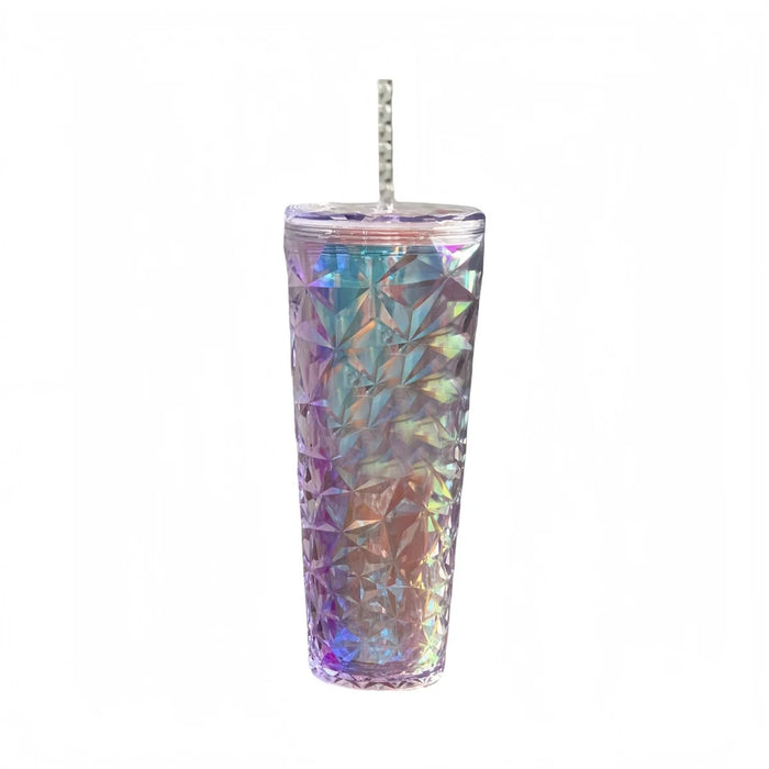 Starbucks 710ml Holiday Tumbler Winter Snowflake Straw Cup