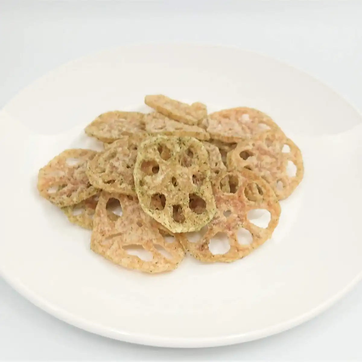 A Lot Of People Sokan Nori Renkon Japanese Seaweed Lotus Root Chips 18G