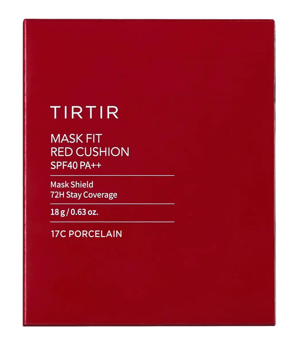 Tirtir Mask Fit All Cover Cushion Red Cushion 17C 18g - Cushion From Japan - Makeup Products