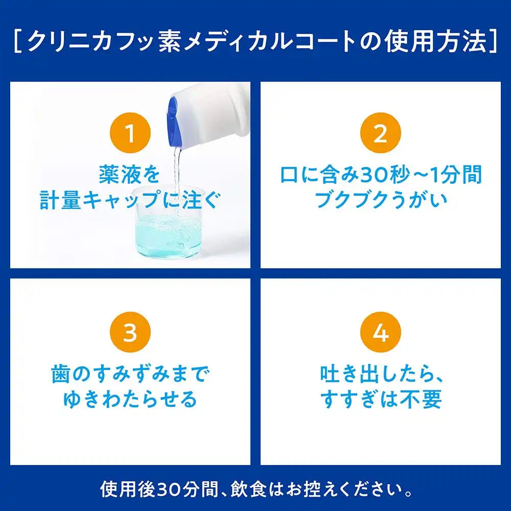 Clinica Fluorine Medical Coat 250Ml - Third-Class Otc Drugs For Self-Medication Tax System In Japan
