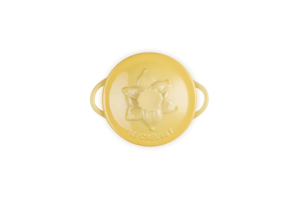 Le Creuset Mini Cocotte Chamomile Design Microwave and Oven Safe Japan