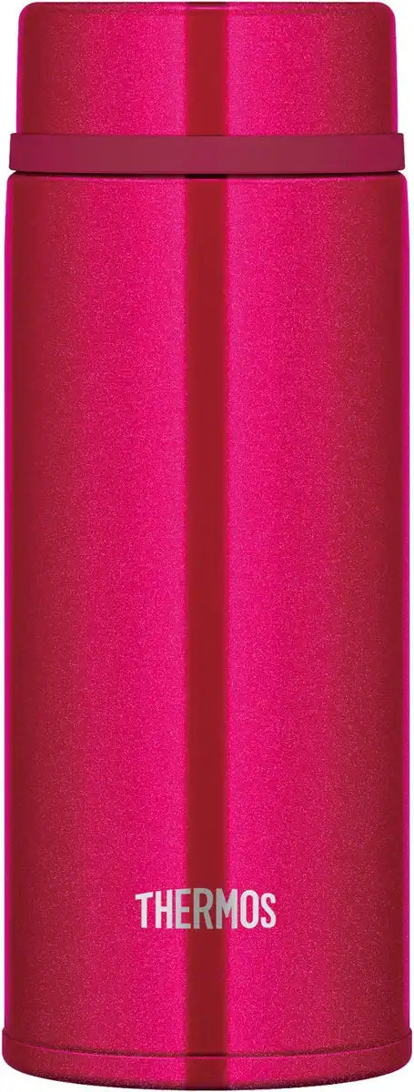 Thermos Vacuum Insulated Jnw-350 350ml Portable Mug in Strawberry Red