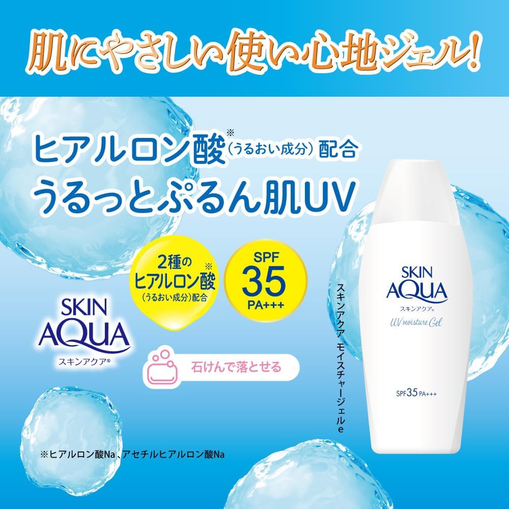 Skin Aqua Moisture Gel Sunscreen SPF35/PA+++ 110g