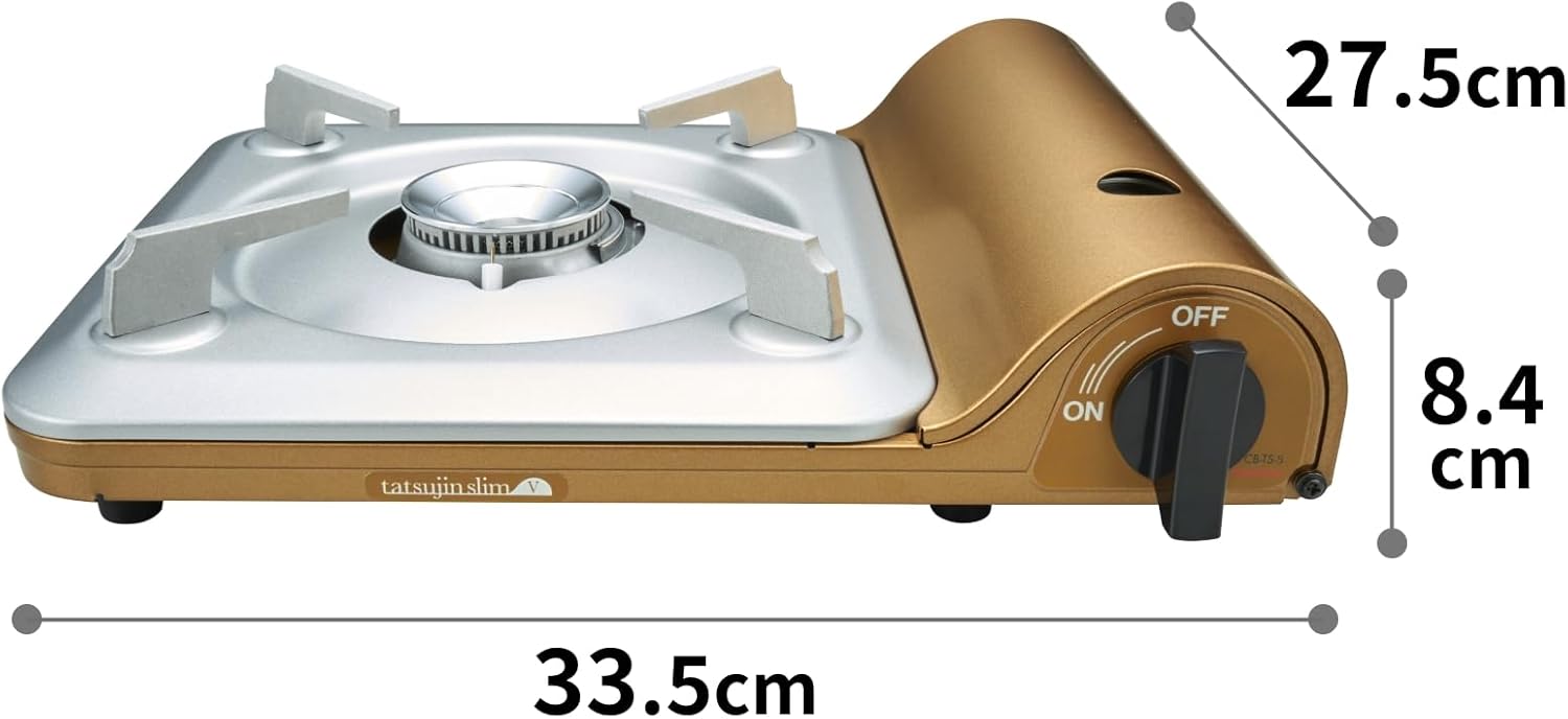 Iwatani Tatsujin Slim III Cassette Stove Disaster-Ready CB-TS-5 Japan Made