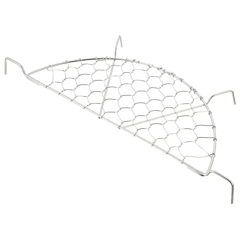 Ebm Semilunar Stainless Steel Tempura Cooling Rack For 36cm Tempura pan