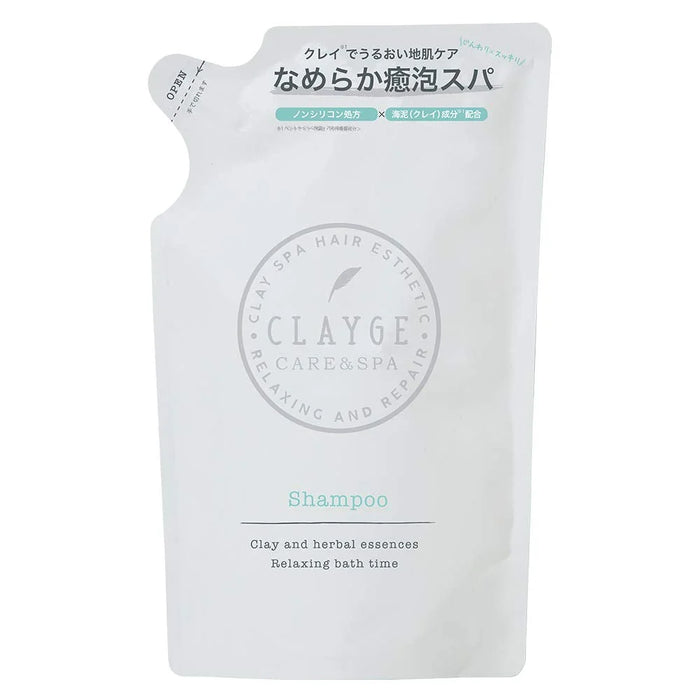 Clayge Japan S Series Smooth & Smooth Shampoo Refill 440Ml