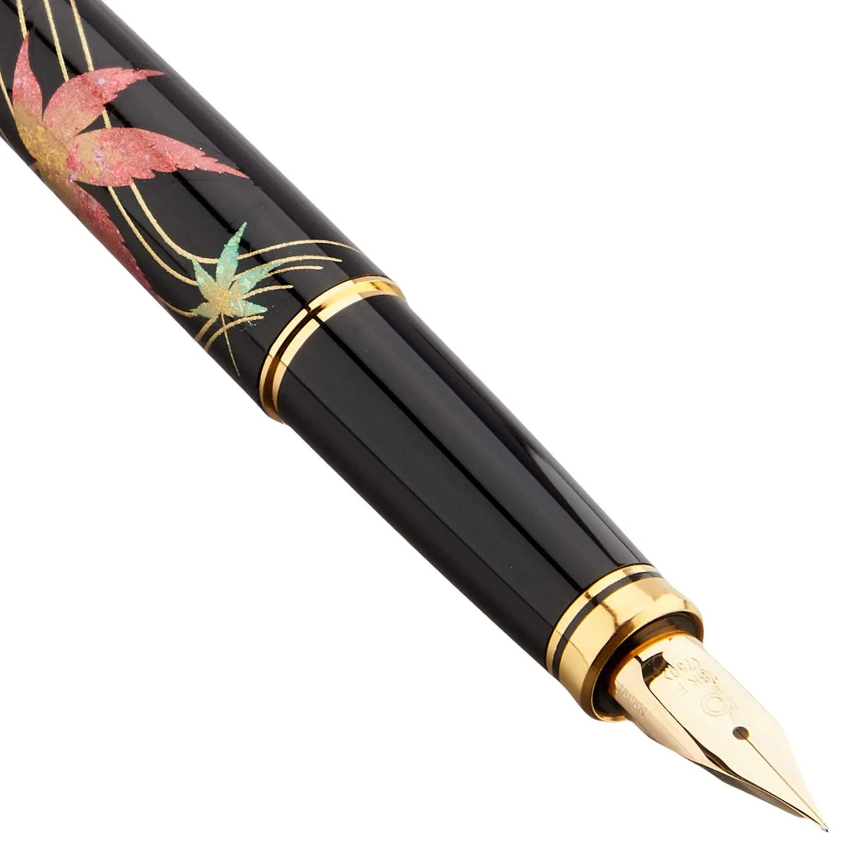 Platinum Fountain Pen Biko Modern Maki-E Japan Autumn Leaves Fine Point Ptl-20000H#46-2