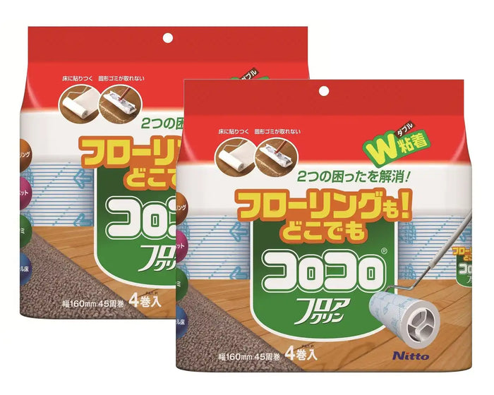 Nitoms Japan Corocoro Spare Tape Floor Clean 8 Rolls 45 Laps Bulk Set 58349