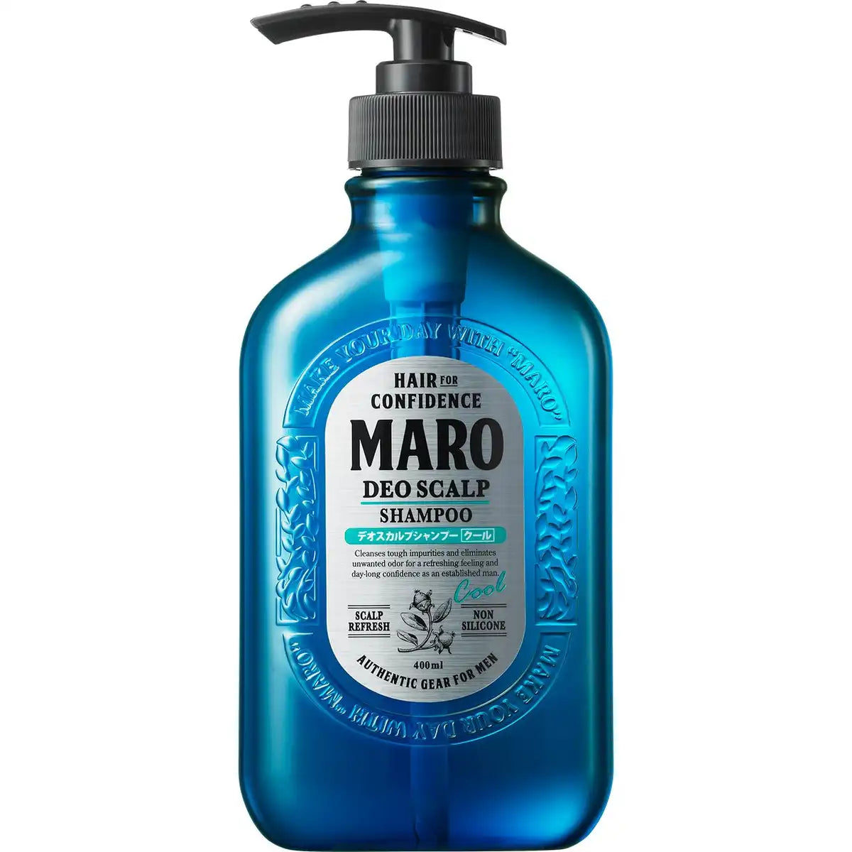 Maro Deoscalp Shampoo Green Mint 400Ml Men'S Japan