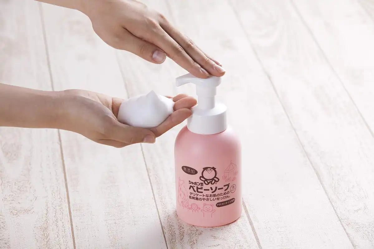 Shabondama Soap Baby Foam 400ml Nettoyant Doux pour Peaux Sensibles