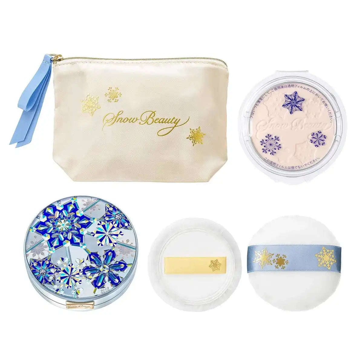 Shiseido Snow Beauty Whitening Face Powder 2019 (With Refill) - Japanese Face Powder Set