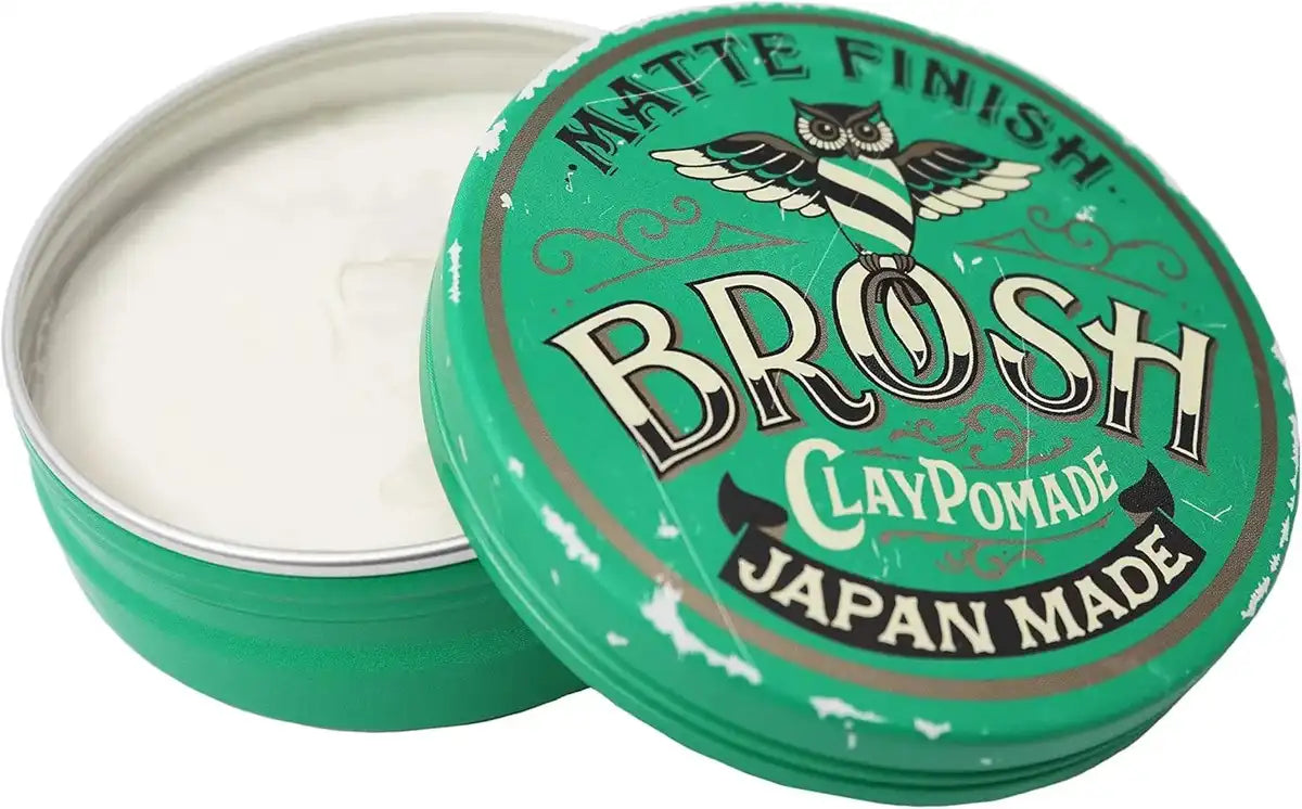 Brosh Mini Clay Pomade Matte Hard Hold Hair Styling Product