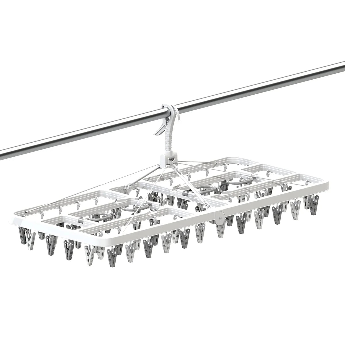 Towa Industry Japan Square Hanger W/ Ms Side Hook 60P
