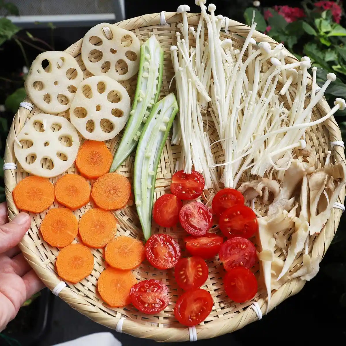 Manyo Soba Bamboo Colander 18cm
