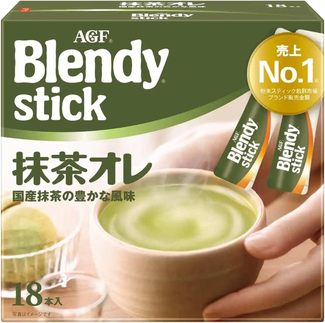Agf Japan Blendy Stick Matcha Ole 18 Powder
