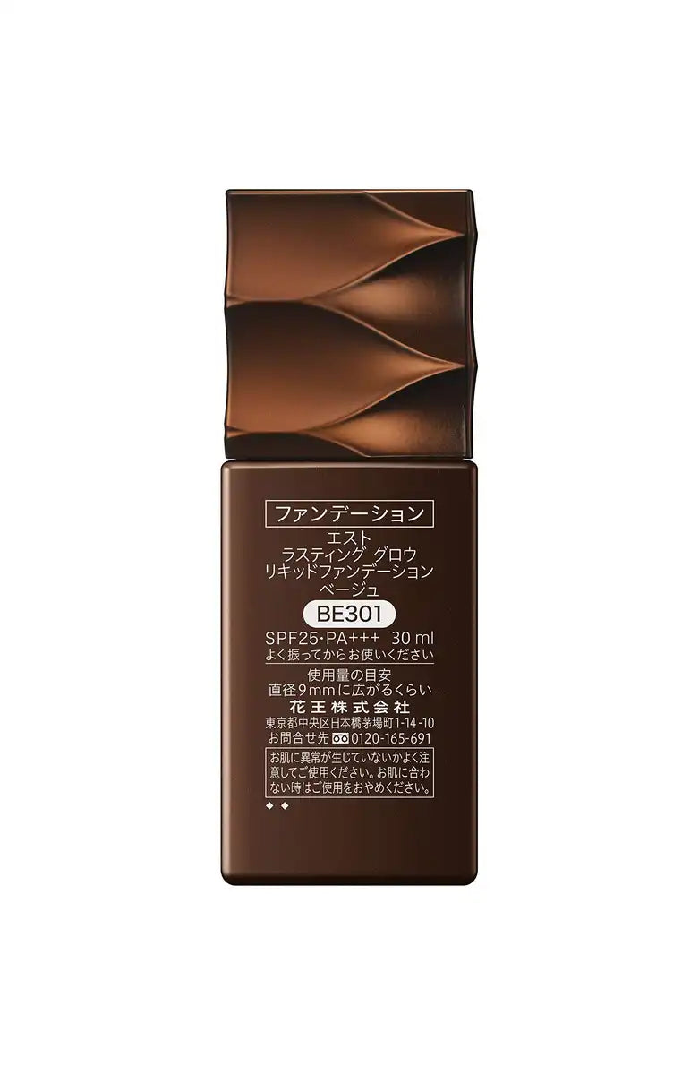 Est Liquid Foundation Be301 30Ml Natural Finish Long-Lasting Coverage