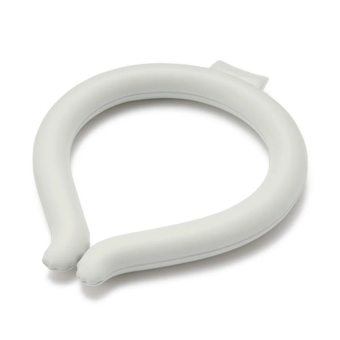 Muji Gray Neck Cooler L 15.5x18cm Inner Circumference 39cm 83896102