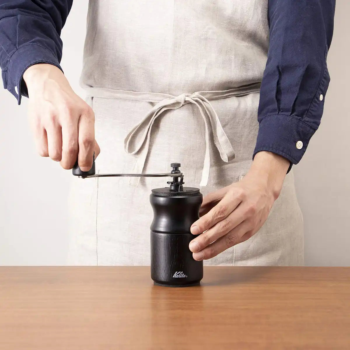 Kalita Kh-10 Bk Hand Coffee Mill Grinder From Japan #42168