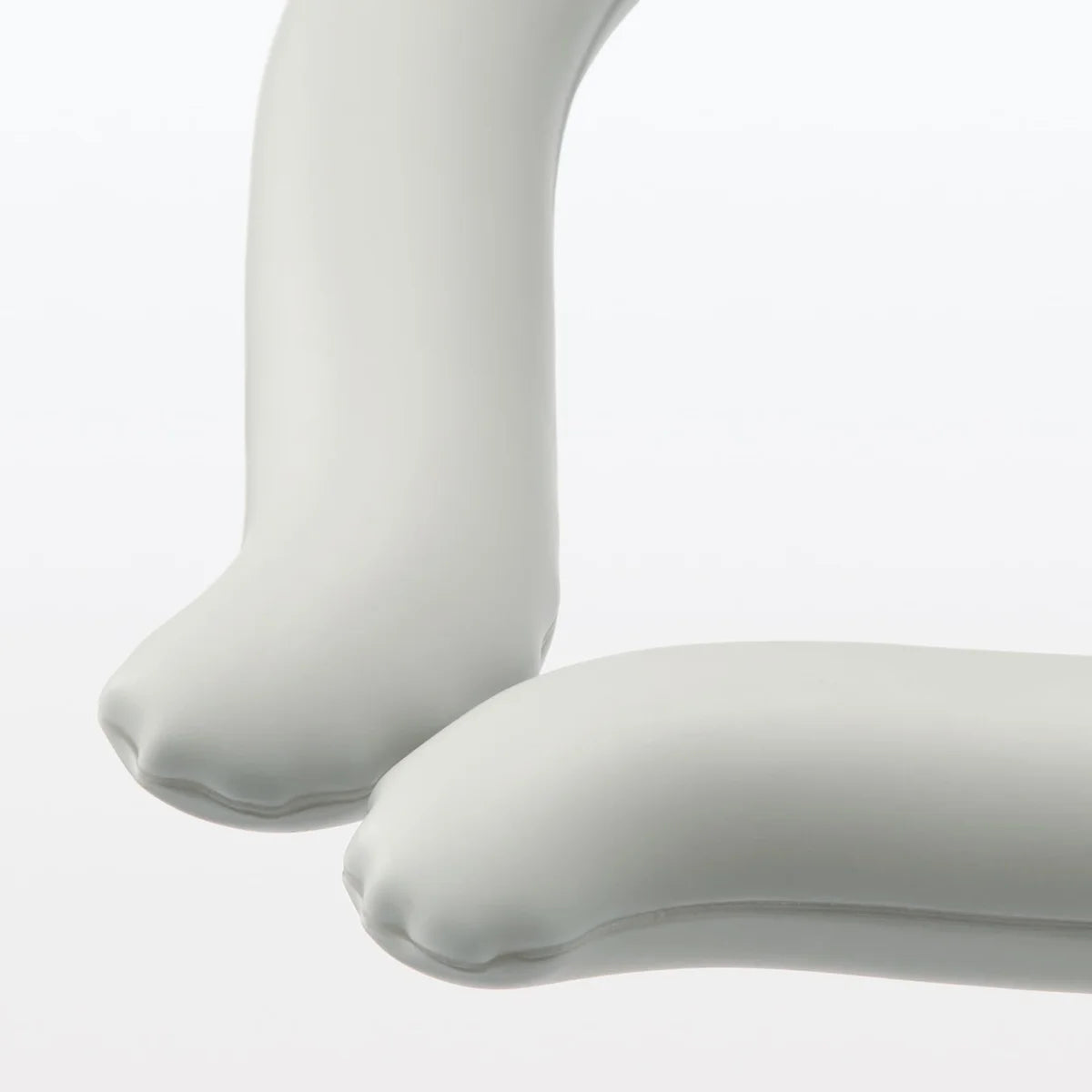 Muji Gray Neck Cooler L 15.5x18cm Inner Circumference 39cm 83896102