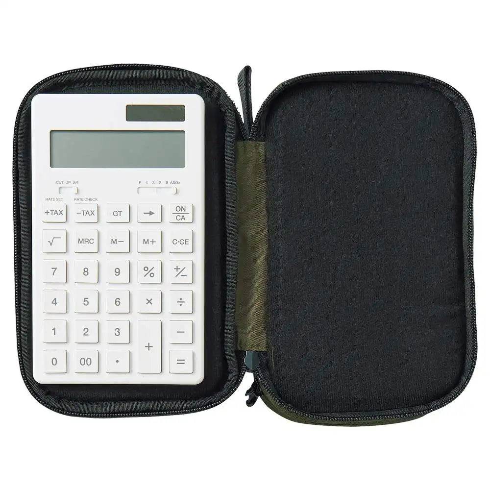 Lihit Lab Japan Cordura Tool Pouch Double Pen Pouch Olive A7765-22