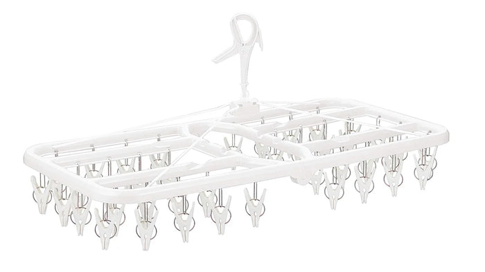 Nishida 222004 Straight Angle Hanger Pla 40 S Sp White 74X35X33Cm Made In Japan