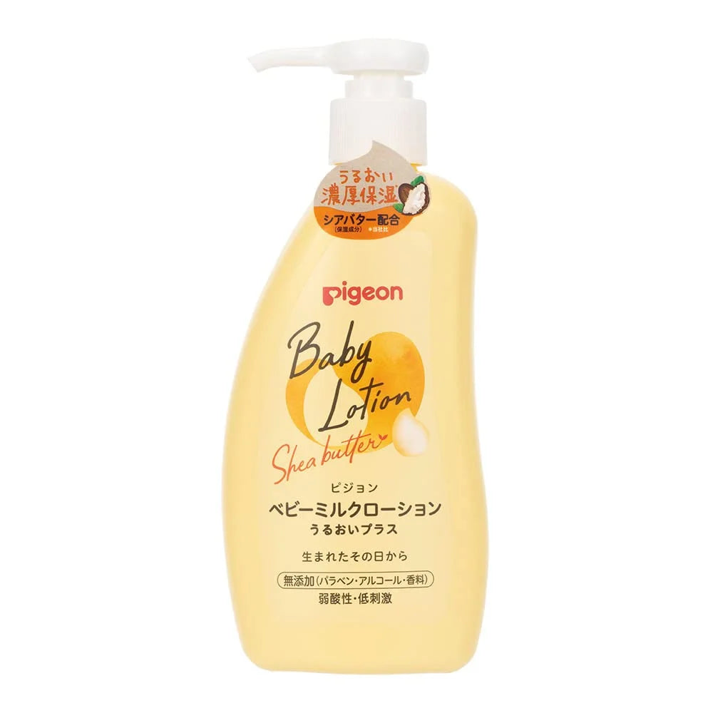 Lait pour bébé Pigeon Lotion Hydratante Plus 300g Soin de la peau doux et nourrissant