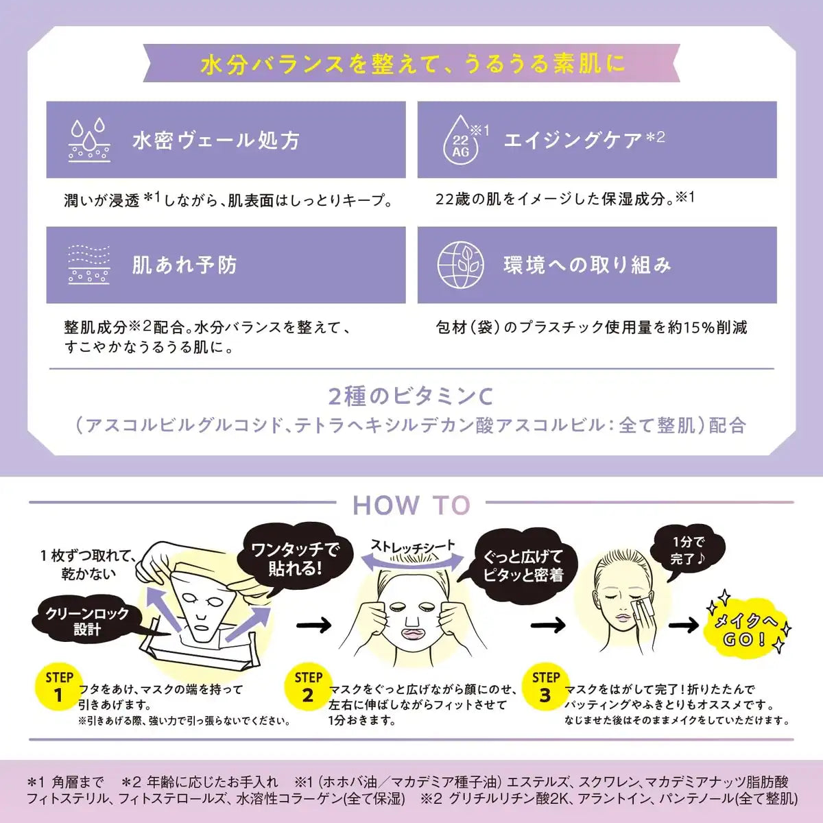 Saborino Mezamashi Sheet N 30 Sheets Hydrangea Scent Refreshing Skincare