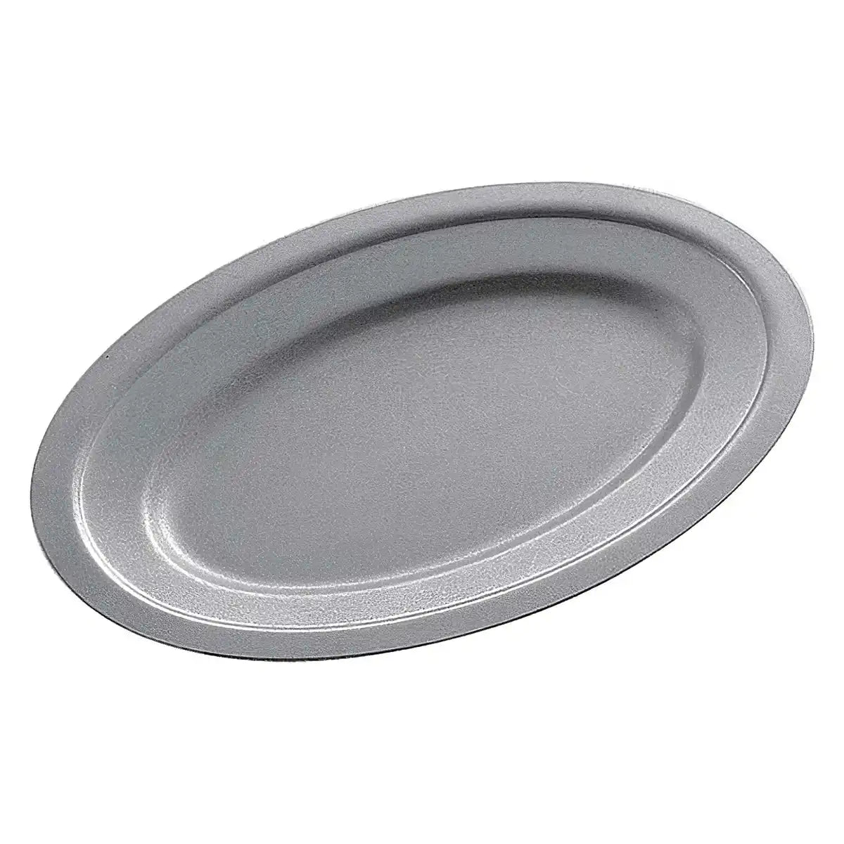 Aoyoshi Japan Vintage Inox Stainless Steel Oval Plate 196Mm