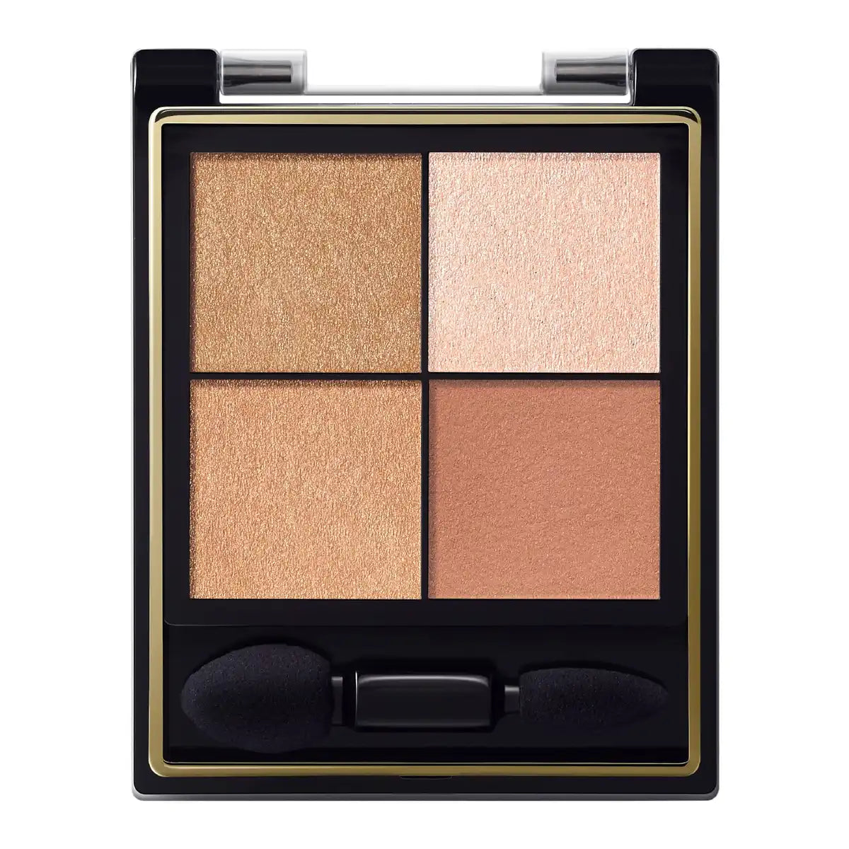 Excel 4-Color Eyeshadow Palette - Real Close Shadow Cx01 Tassel Mule Nuance Gloss Lame Matte