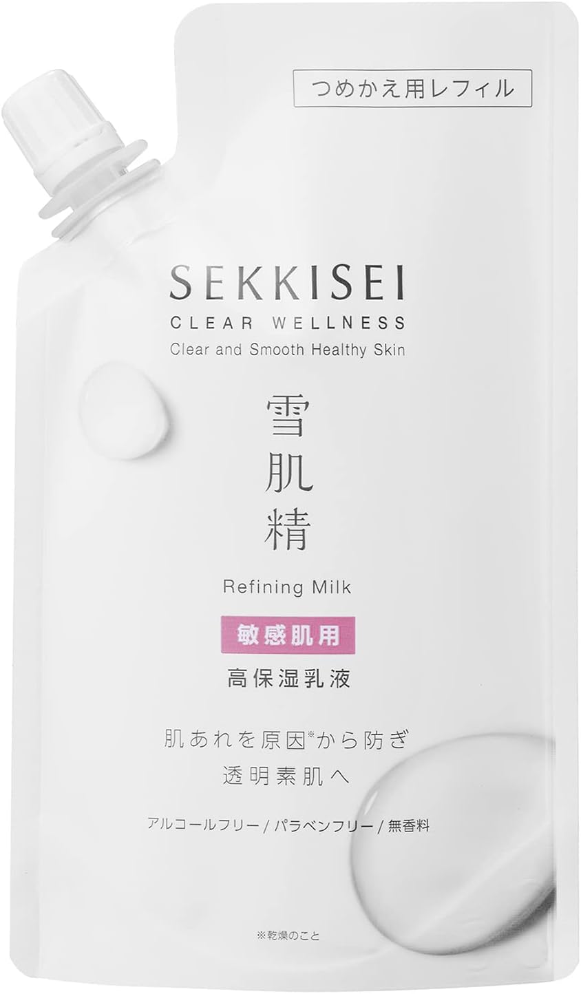 Kose Sekkisei Clear Wellness Refining Milk [refill[ 120ml - Japanese Milky Lotion Must Try